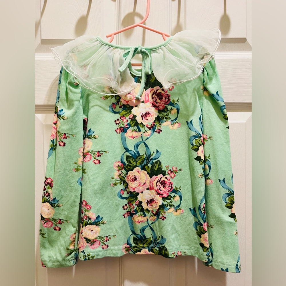 Girls floral top